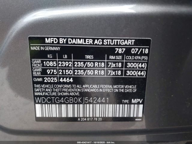 Mercedes-Benz GLA 4matic Image 12