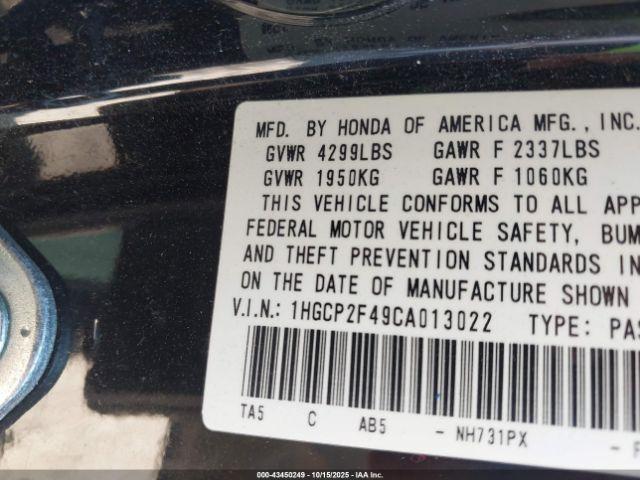 Honda Accord 2.4 Lx-p Image 17