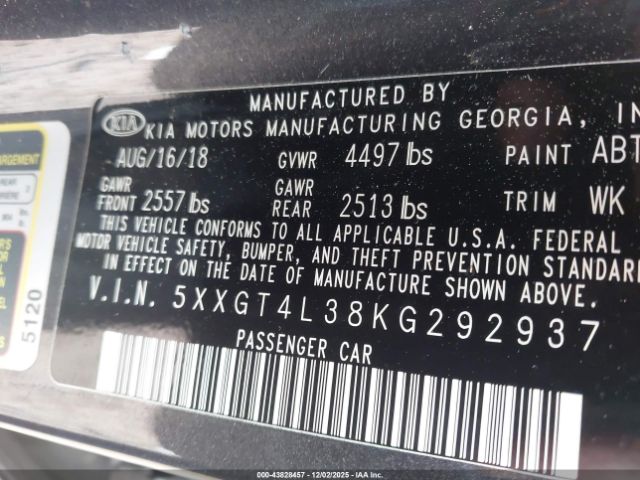 Kia Optima Lx Image 8