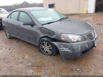  Salvage Pontiac G6