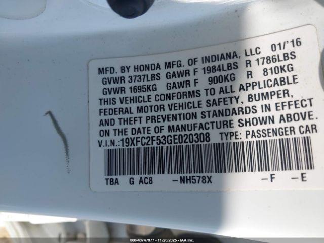 Honda Civic Lx Image 6