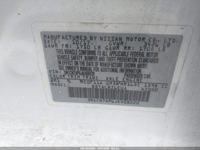 Nissan Versa 1.6 Sv Image 11