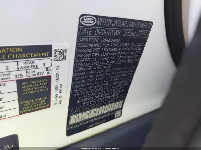 Land Rover Range Rover Sport Hst Mhev Image 6