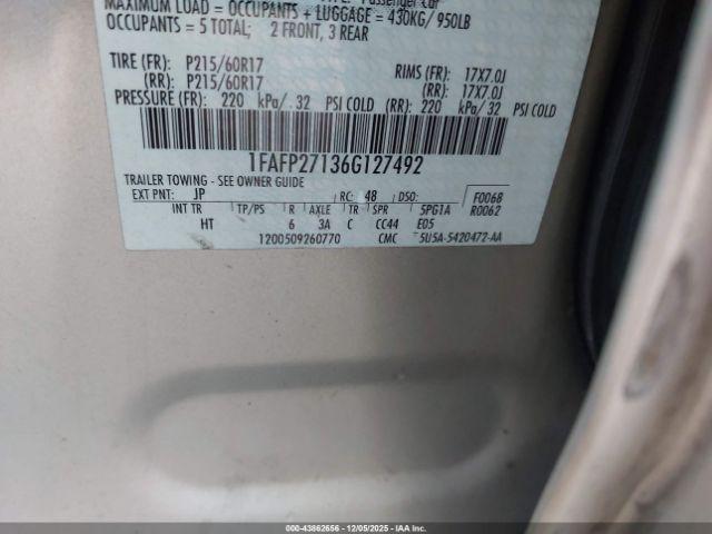 Ford Five Hundred Sel Image 12