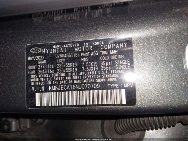 Hyundai TUCSON Limited Image 16