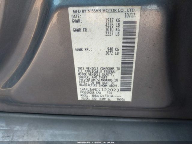 Nissan Altima 2.5 Sv Image 12