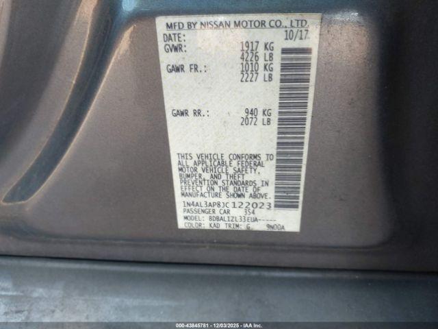 Nissan Altima 2.5 Sv Image 12