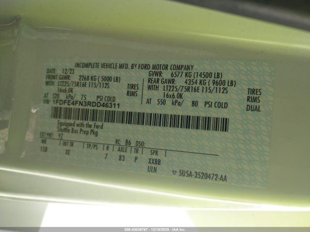 Starcraft Bus E-450 Cutaway Image 15