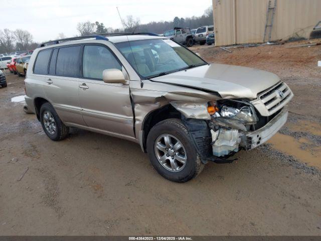  Salvage Toyota Highlander