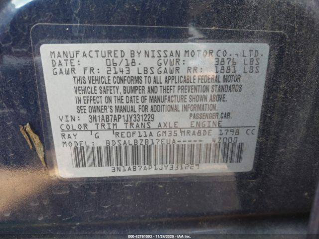 Nissan Sentra S Image 12