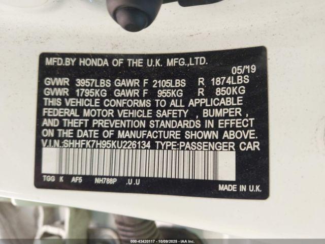 Honda Civic Sport Touring Image 9