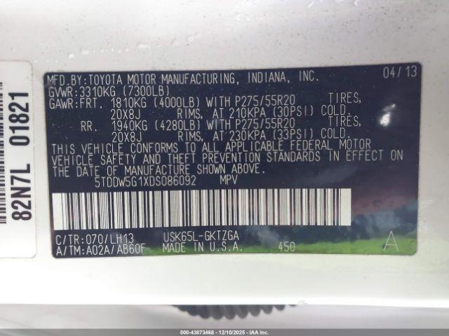 Toyota Sequoia Platinum 5.7l V8 Image 7