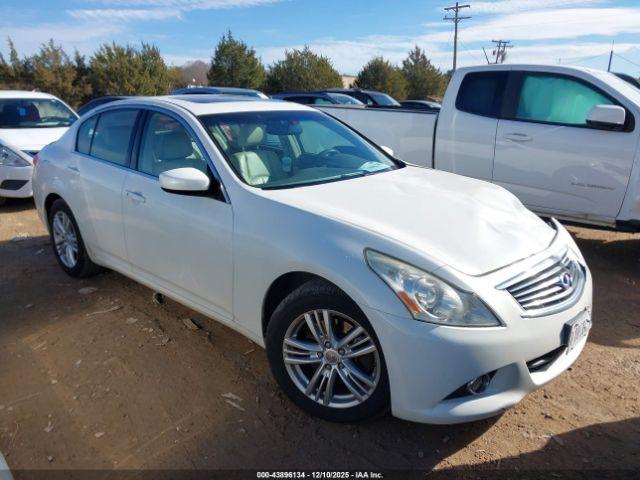  Salvage INFINITI G37x