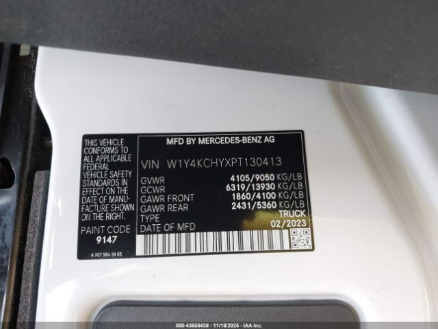 Mercedes-Benz Sprinter 2500 High Roof 4-cyl Diesel Image 9